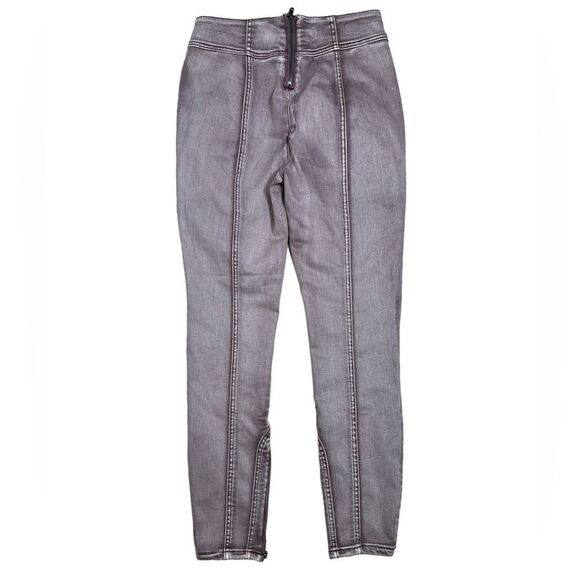 We The Free Curvy Washed Maroon Mercury Skinny Jean - Picture 4 of 8